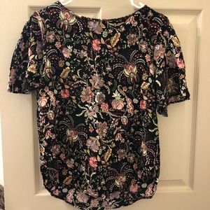 Floral blouse